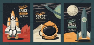 Life space poster with set scenes